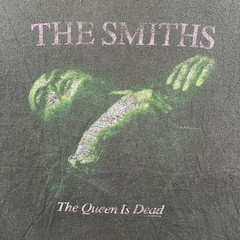 Vintage The Smiths Shirt Mens Large Green Faded The Queen Is Dead Morrissey Y2K