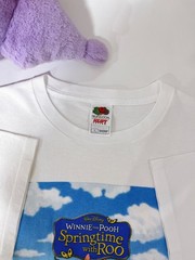 Disney Winie the Pooh Springtiem With Roo Promo T-Shirt Y2K Size L
