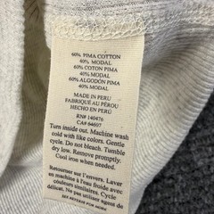 Faherty Shirt Mens 2XL White Cloud Cotton Thermal Waffle Knit Long Sleeve Tee