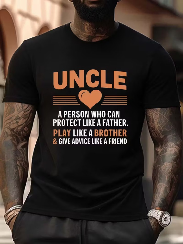 Uncle & Heart Graphic Print Summer T-Shirt