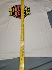 vintage single stitch DRUG FREE graphic tee Size Xl Castro Valley California