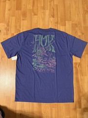 🔥HUK Men’s SS Performance Fishing -Night Sword Tee Skipper Blue, Sz. XL, NWT