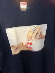 Supreme Cherries Tee Cherry Photo Print Mens L Outdoor Skate Surf Art