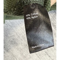 Flint And Tinder Surplus Mens Waffle Thermal Henley Olive Green Shirt M Normcore