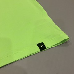 Brooks Luxe T-Shirt Mens Medium Stretch Short Sleeve Neon Limeade Running UPF