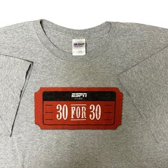 ESPN 30 FOR 30 DOCUMENTARY SERIES GILDAN XL T-SHIRT