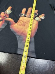 NWT Nike Jordan Championship 6 Rings Fingers Shirt Size Large HJ2322-010 AOP
