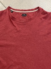Left Coast Tee Shirt Men’s XL Red Heathered