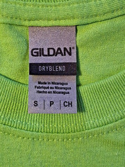 Gildan Dry Blend T-Shirt Green Size SM