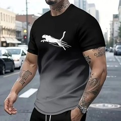Men’s Quick Dry Short Sleeve Gym Running Moisture Wicking Round Neck T-Shirt