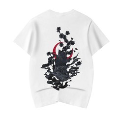 Niepce Japanese Streetwear T-Shirt Embroidery Graphic Tee for Men