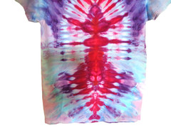 Tie Dye T-Shirt Hand Dyed Homemade Adult Unisex Size Medium Short Sleeve