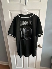 Bad Boy Records Biggie Smalls #10 Hip Hop Baseball Jersey Shirt