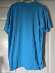 Vintage Screen Stars Best Cyan Blue Shirt 5050 Size XL Blank