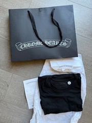 New Chrome Hearts Honolulu Exclusive Horseshoe Logo Pocket T-Shirt Black XL