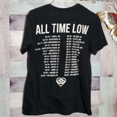 All Time Low Future Hearts Tour Black TShirt Sz M 923