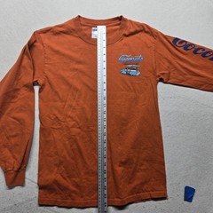 Coconuts Ocean City, MD Tee T-Shirt Orange Long Sleeve Adult Size S Small