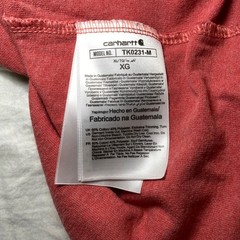 Carhartt K231 Loose Fit Long Sleeve Logo T-Shirt XL Heather Red Spring 2021