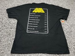 NEW Star Wars Shirt XXL Black Movie Poster Darth Vader Skywalker Disney Parks