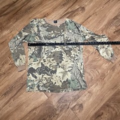Ace Sportswear Tshirt Mens Size Large Advantage Camouflage Outdoors Hunting 3D