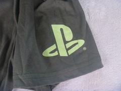 Shadow Of The Colossus T Shirt Mens Size XL Green PlayStation Game kanji retro