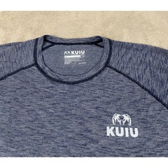 KUIU Base Layer Shirt Merino Blend 105 LS Crew-T Men’s XL Blue Heathered EUC