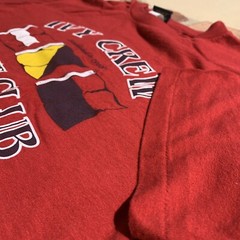 VTG Single Stitch T-Shirt Ivy Crew Yacht Club Made in USA size Large