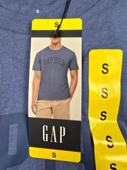 GAP T Shirt 1969 Mens Short Sleeve Crewneck 100% Cotton Pick Color Size
