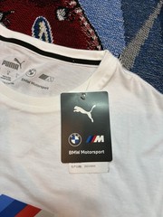 BMW M Motorsport Shirt Official Puma ESS MMS Logo Men’s Large New With Tags