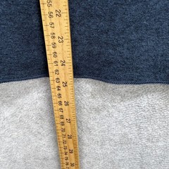 LL Bean Henley Shirt Mens Medium Blue River Driver Wool Blend Base Layer Outdoor