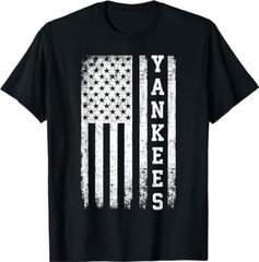 Vintage Yankees Retro Style 70s 80s First Name Personalized T-Shirt