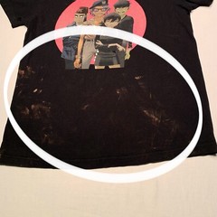 Gorillas Graphic Print Shirt Mens Small Band Hip Hop Tee Black Music Distressed