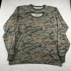 2 Rothco Woodland Digital Camo Shirt Men’s Size 2XL Long Sleeve Jersey 5496