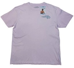 Reel Life Men’s Large T Shirt Short Sleeve Marlin Ocean Washed Pink Tee Lot A