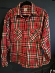 True Vintage LC King Pointer Brand Flannel Shirt Made in USA – Size Large