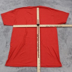 Birmingham AL Jerzees Shirt Mens M Red Short Sleeve Round Neck Graphic Print Tee