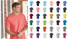 Brand New Hanes 5180 Men’s Beefy-T® Short Sleeve T-Shirt On Sale!