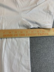 Five To Wear T-Shirt Men XL White Cotton Short Sleeve Crew Neck Summer Tee F