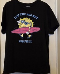 XL Chemistry “Let the Sea Set You Free” T-Shirt. Cotton/Poly Blend Preowned