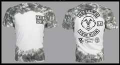 $89 TRUE RELIGION Grey Tie Dye OUTLAWS Short Sleeve Designer Graphic T-shirt NWT