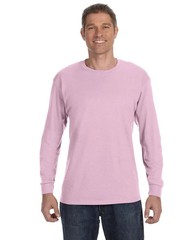 Gildan G540 Men’s Heavy Cotton Preshrunk T Shirt Long Sleeve Crew Neck T-Shirt