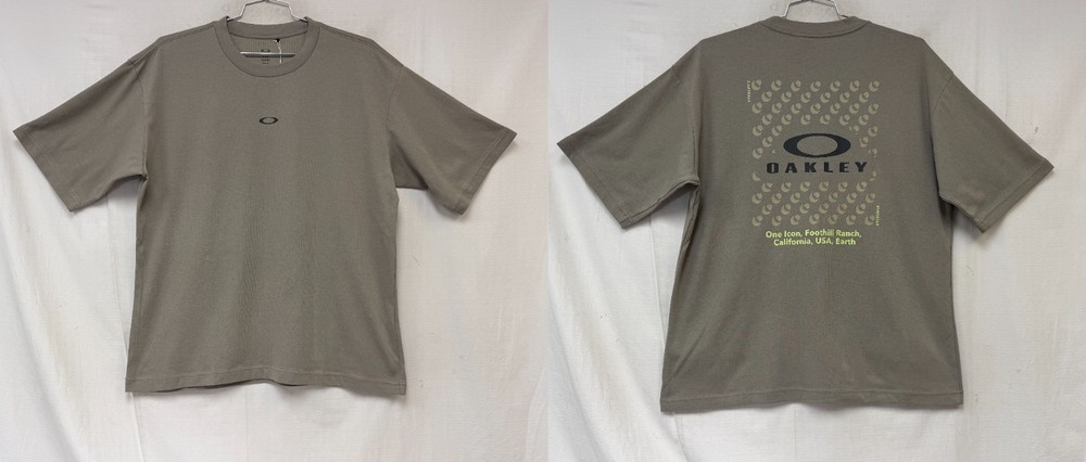 Oakley Enhance Qdc Tee Grip 4.0 Short Sleeve T-Shirt Bark Large