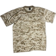 Vintage 90s Desert Digital Camo Shirt Single Stitch Tee Swing Camouflage size XL