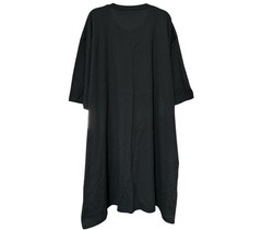 Fresh Clean Threads 4XL Tall Black Crew Neck T Shirt Mens NWOT Soft Stretch