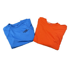 MIXED LOT OF 2 Men’s L Tormenter/Lands End Outdoor/Fishing LS Shirts SEE DESCRIP