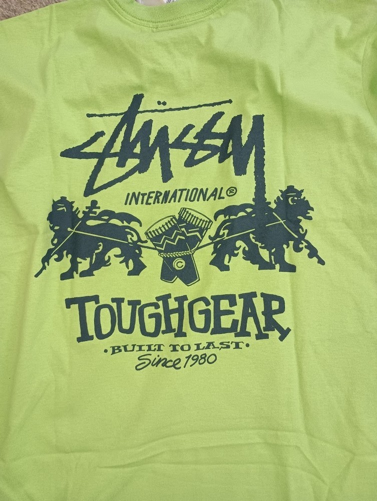 New with Tags Stussy STÜSSY Mens Large T-shirt Tough Gear International