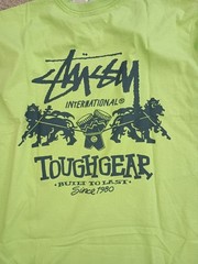 New with Tags Stussy STÜSSY Mens Large T-shirt Tough Gear International