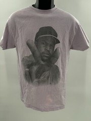 Ice Cube Peace 90s music Vintage Hip Hop Rap T-Shirt Tee M classic lavender rare