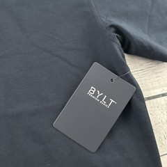 NEW BYLT Basic Crew Split Hem Short Sleeve Blank T Shirt Men’s XXL Blue