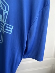 Realtree Marlin Tee T-Shirt Men’s Sz XL Hunting Royal Blue Running Walking Gym